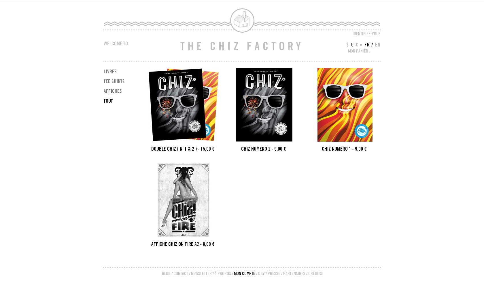 Chiz magazine - Produit